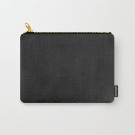 Simple Chalkboard background- black - Autum World Carry-All Pouch