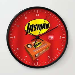 Jasman Superhero Suit Box - TV Wall Clock