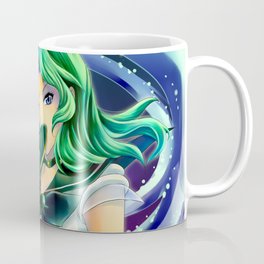 Sailor Neptune Deep Aqua Mirror Coffee Mug
