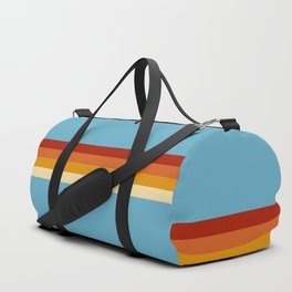 Losna - Classic Retro Summer Stripes Duffle Bag
