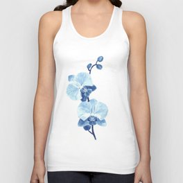 Orchid watercolor painting Tank Top
