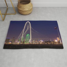 Arched Pathway to Dallas in Lights Rug