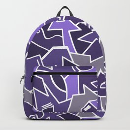 Violet Galaxy Backpack