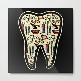 Molar Imagery | Dentistry Metal Print