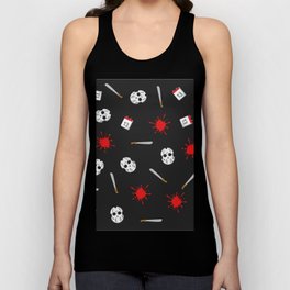 Friday the 13th pattern Tank Top