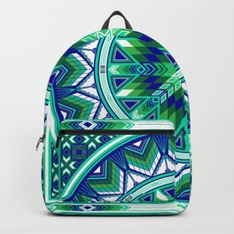 Sacred Places Green Backpack