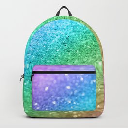 Rainbow Princess Glitter #1 (Photography) #shiny #decor #art #society6 Backpack