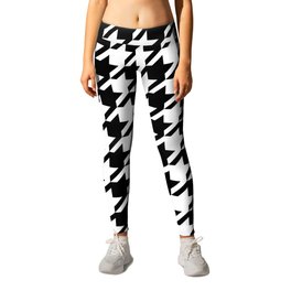 Houndstooth Large Classic Pattern Leggings