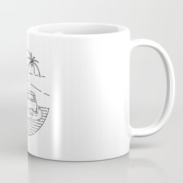 Van and Beach Coffee Mug