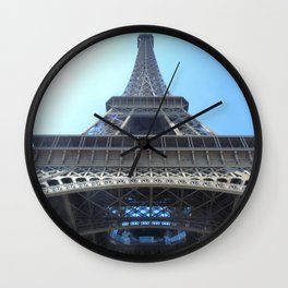 Eiffel tower in Paris Wall Clock