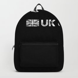U.K. Garage Djs fans gift. English Electronic music Dj products. Backpack