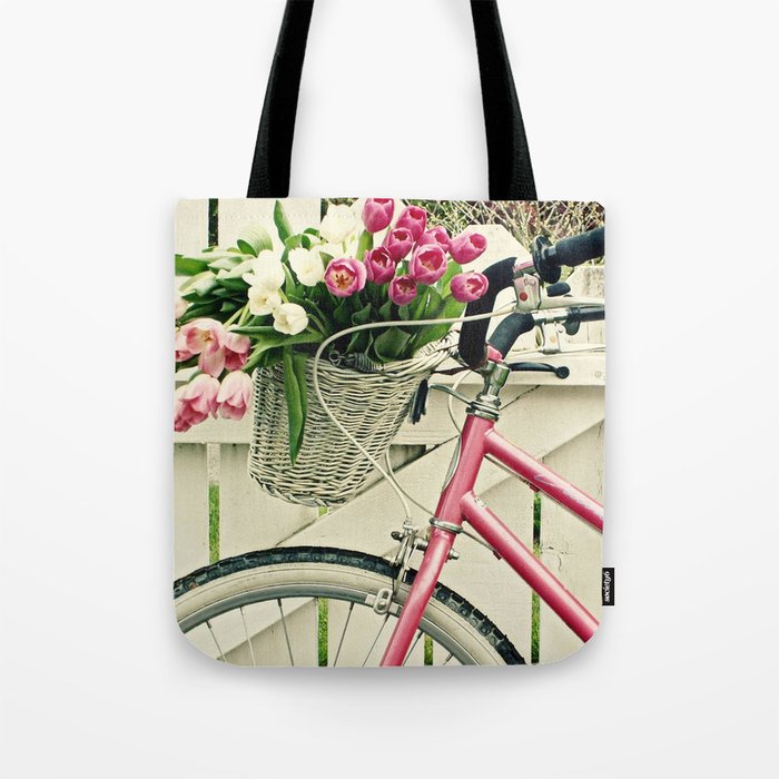 pink bike bag