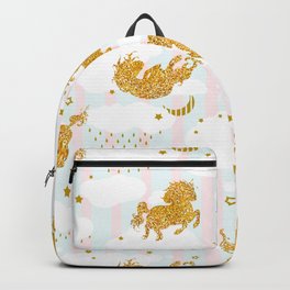 Unicorns sky dance Backpack