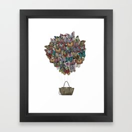 Valentino Butterfly Bag Framed Art Print
