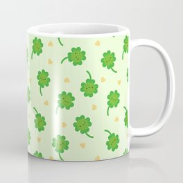 Kawaii Lucky Clover Coffee Mug