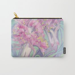 Flower Heads Carry-All Pouch