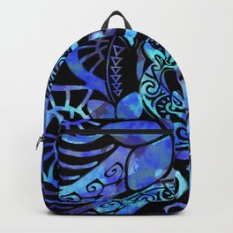Tribal Dolphins Tie Dye Backpack