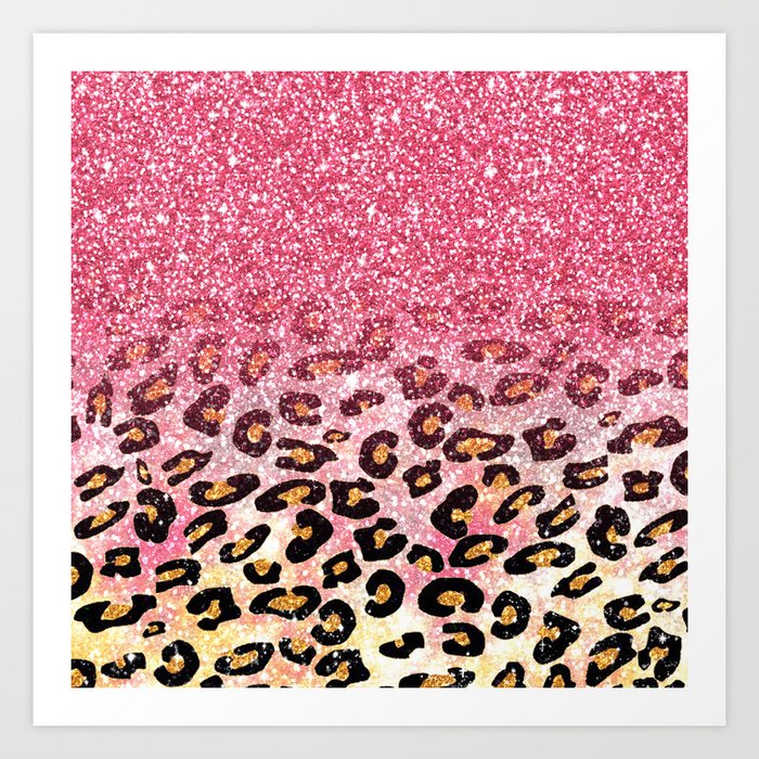 2 x Vinyl Stickers 10cm Pink Animal Print Pattern Cool Gift #2851 