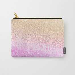 GOLD PINK GLITTER by Monika Strigel Carry-All Pouch