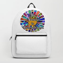 The Future is Intersectional Graffiti Sunrays Backpack