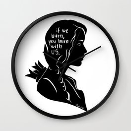 Katniss Everdeen Wall Clock