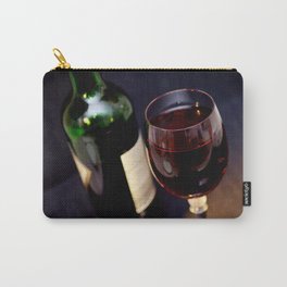Red  Wine and Wine Glass Photograph Carry-All Pouch