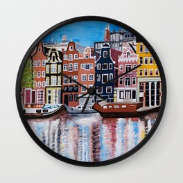 Beautiful Amsterdam Wall Clock