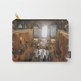 Grand Central Terminal in Digital Oils Carry-All Pouch