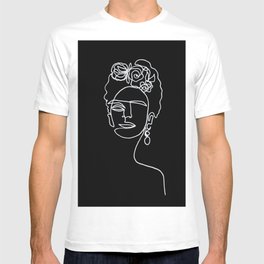 Frida Kahlo BW T Shirt
