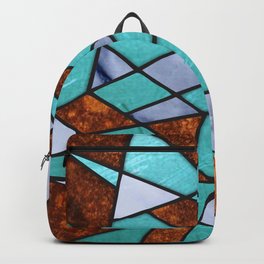 Marble & Copper Backpack