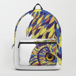 Colorful Owl Backpack
