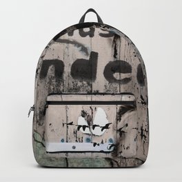Change is a positive act Backpack