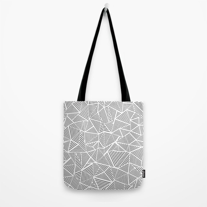 Abstraction Linear Inverted Tote Bag by projectm | Society6