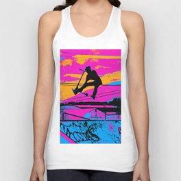 Lets Fly!  - Stunt Scooter Tank Top