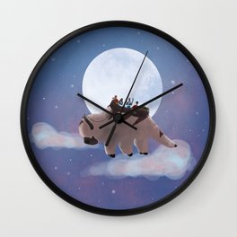 Appa: Under the Moon Wall Clock