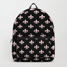 Black & Pale Pink Chic Backpack