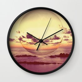 Moonset Wall Clock