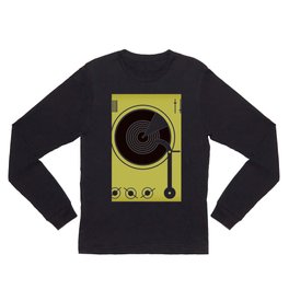 Vintage Record Player Long Sleeve T Shirt