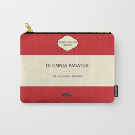 In omnia paratus- the book Carry-All Pouch