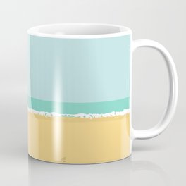 Lonely beach Coffee Mug