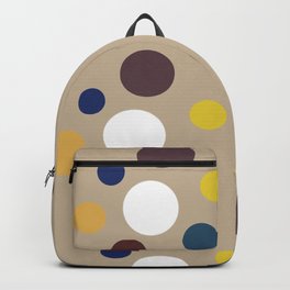 Retro Autumn Spot Print Pattern Backpack