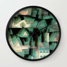Paul Klee "Dream city" Wall Clock