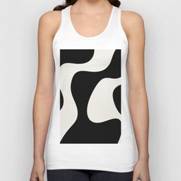 Black and white streams Tank Top