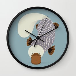 Whimsical Platypus Wall Clock