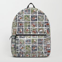 Urban fragments I of‪ NewYork‬, ‎Paris‬, London‬, Berlin‬, Rome‬ and Seville Backpack