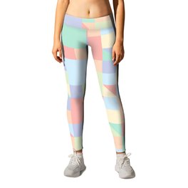 Off the Grid (OTG) check with Mellow Mother Earth pastel colors. Leggings