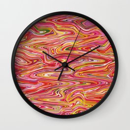 Multicolored and modern Wall Clock