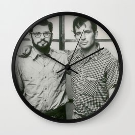 Allen Ginsberg and Jack Kerouac Wall Clock