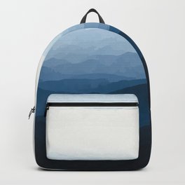 Blue Misty Mountains Backpack