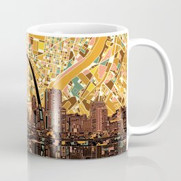 st louis city skyline Coffee Mug